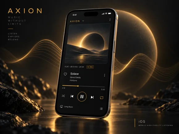 AXION iOS — UI concept, not a released application